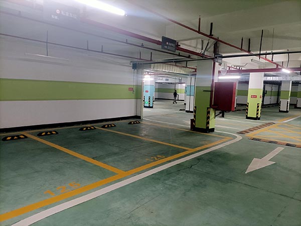 元门乡小区划线